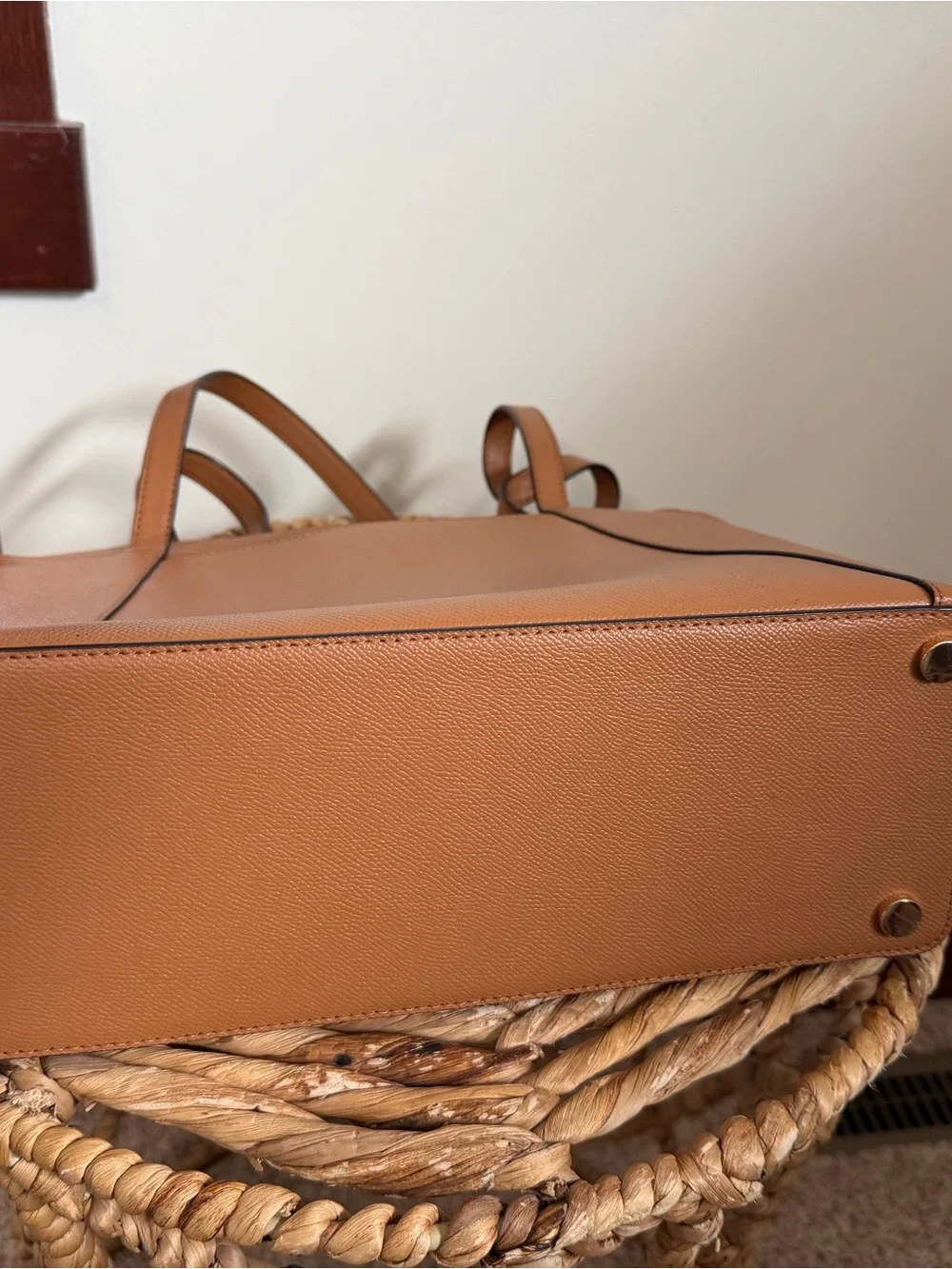 Michael Kors Caramel Saffiano Leather Tote